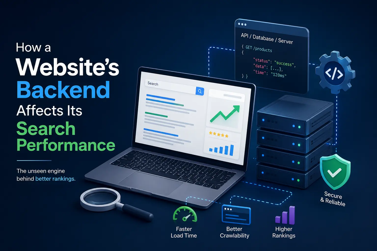 How a Website's Backend Affects Its Search Performance