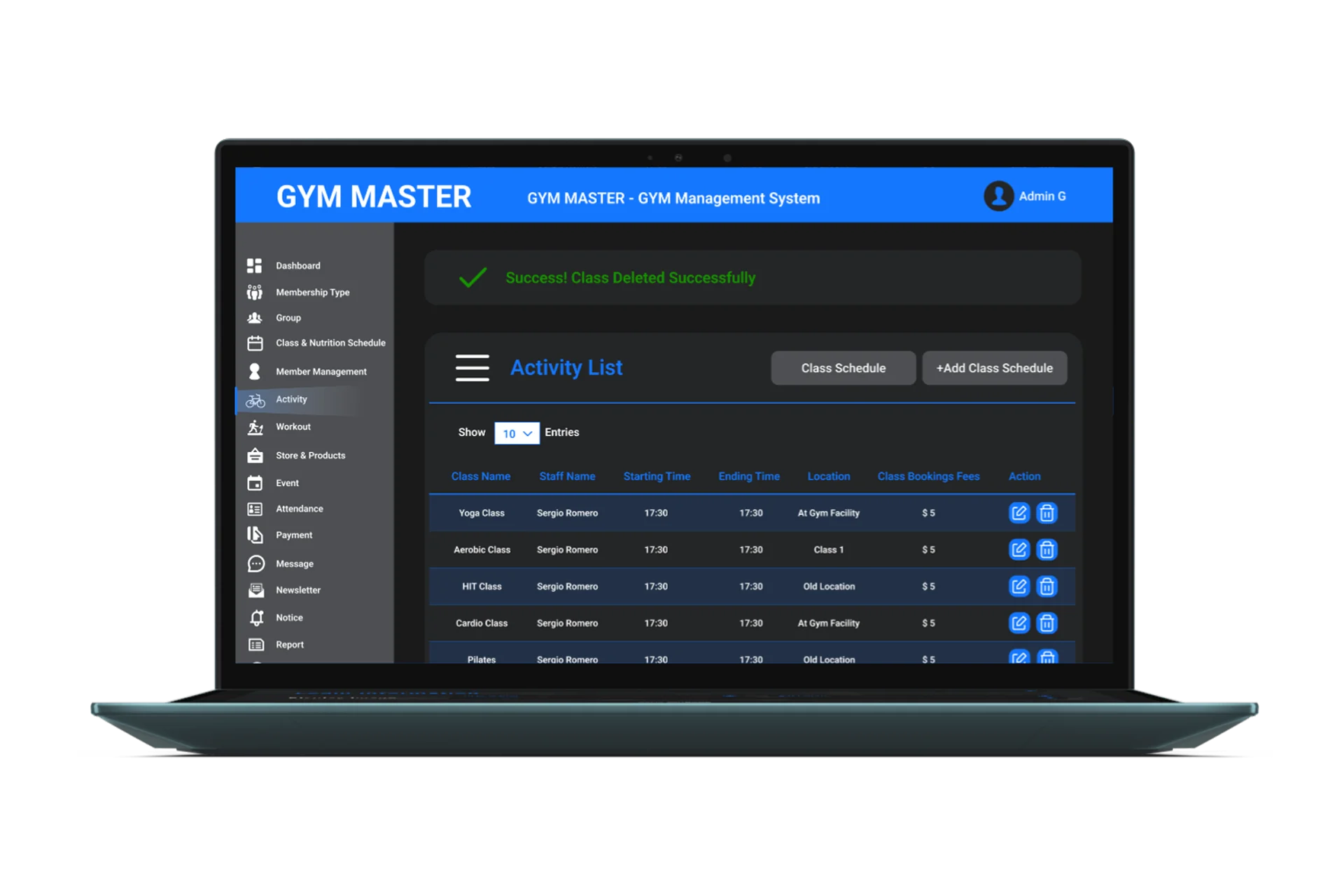 Gym Master
