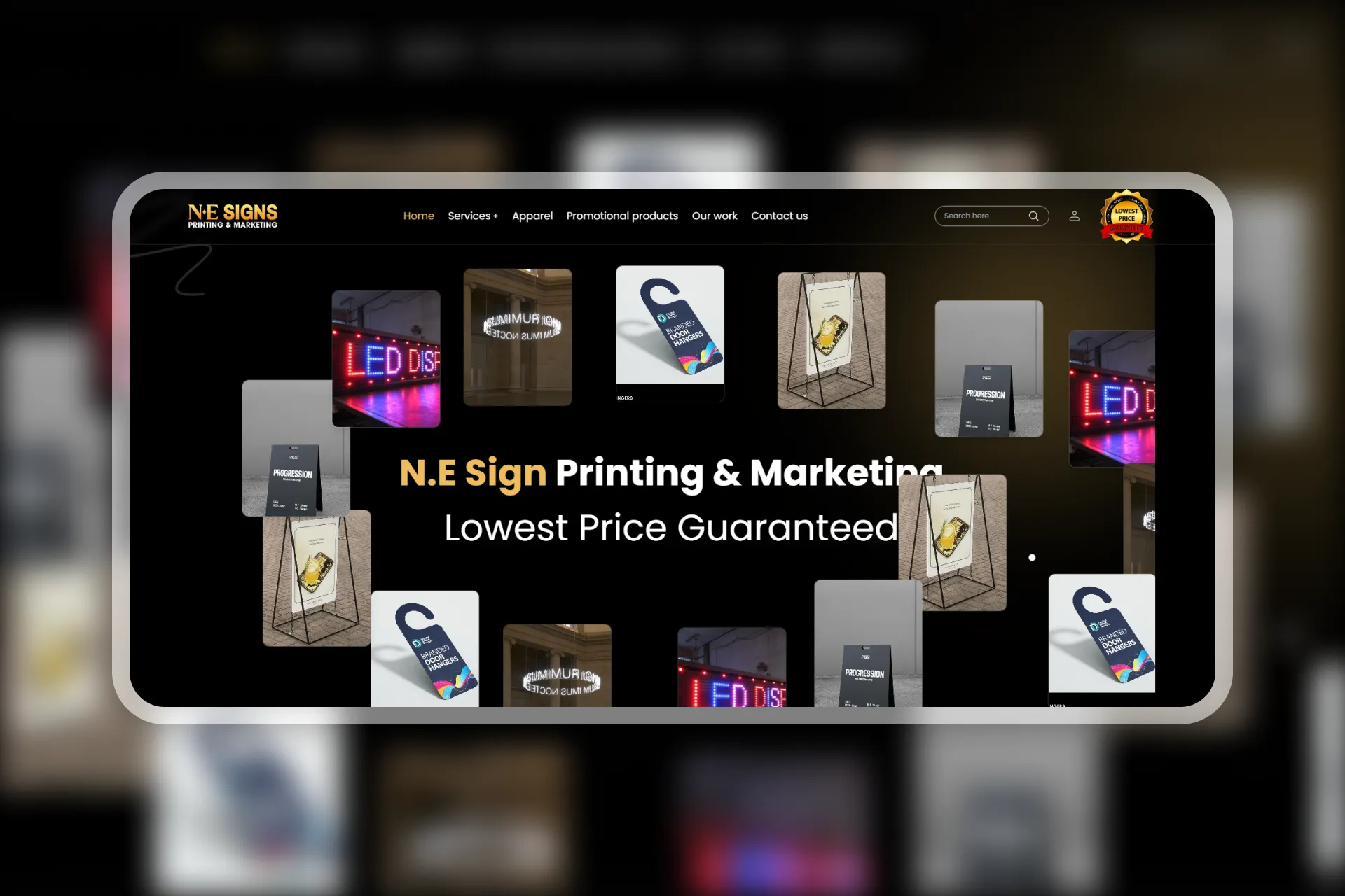 N-E Signs