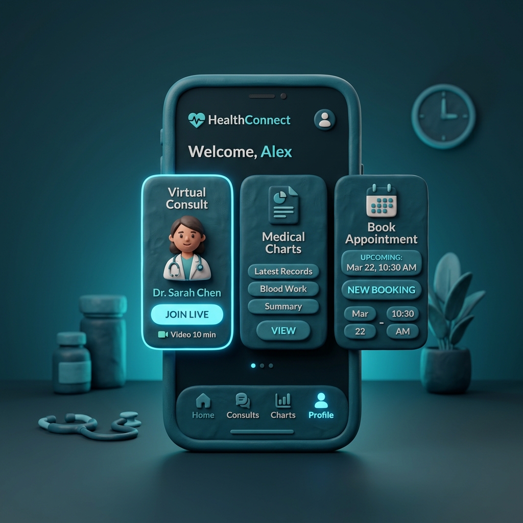 Healthcare App UX Overhaul