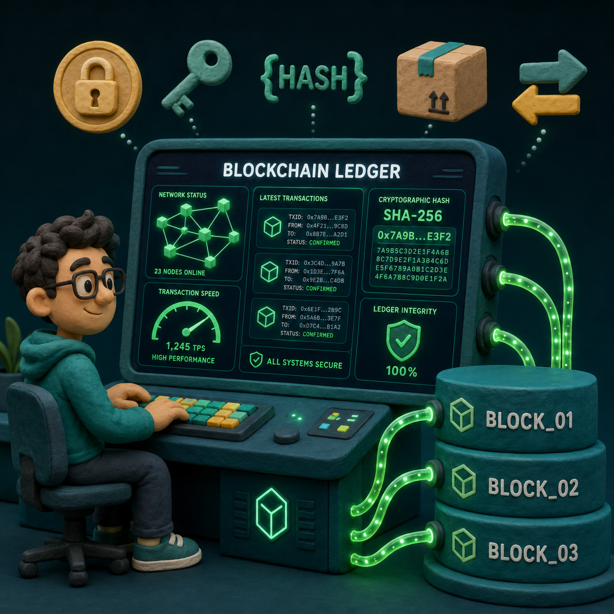 Supply Chain on Blockchain