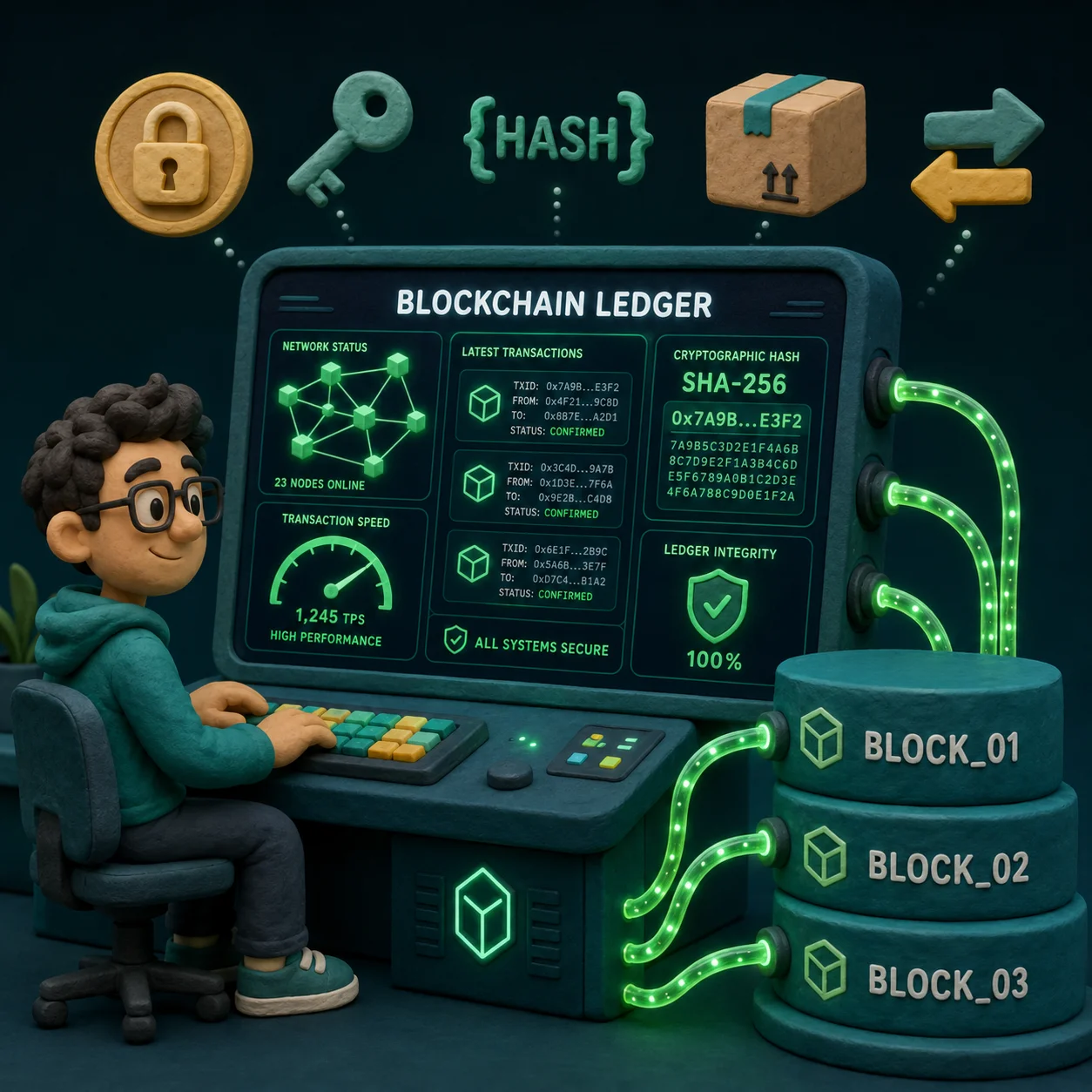 Supply Chain on Blockchain